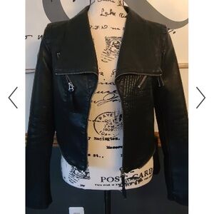 XS LuLus Leather Jacket